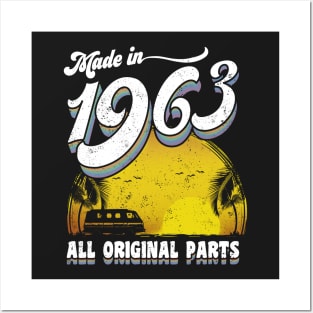 Made in 1963 All Original Parts Posters and Art